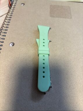 Mint Green Silicone Apple Watch Band‎